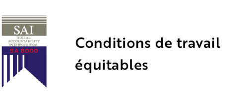 Label SA 8000 – conditions de travail équitables Label SA 8000 – conditions de travail équitables
