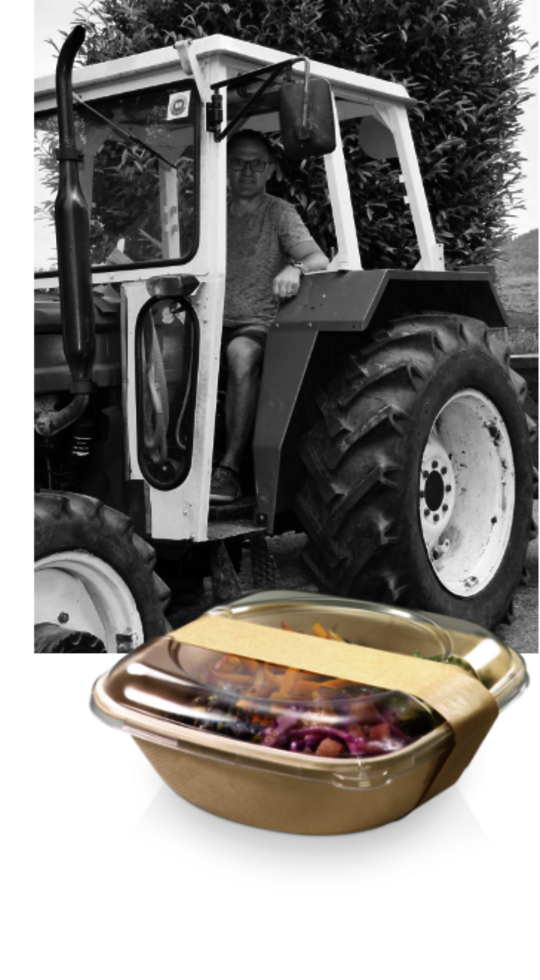 naturesse founder with tractor and naturesse bowl
