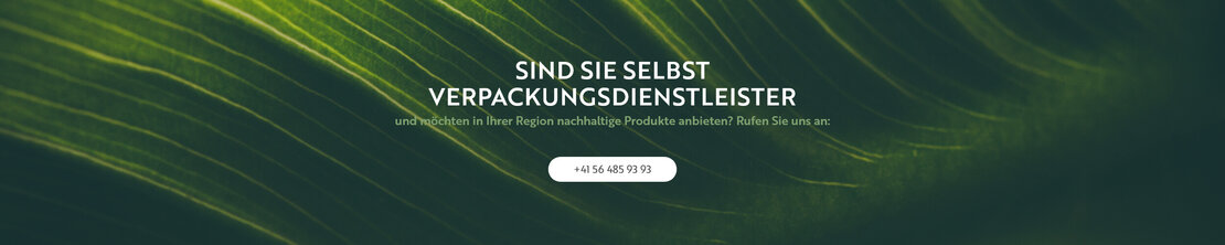 Sind Sie selbst Verpackungsdienstleister?